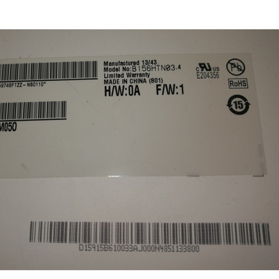 AUO B156HTN03.4 1920*1080 141PP 60Hz tft LCD স্ক্রিনের জন্য
