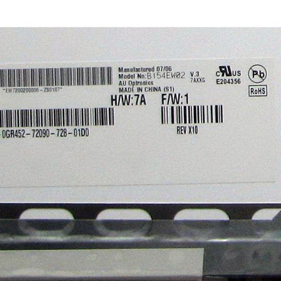 Origing B154EW02 V3 15.4 ইঞ্চি 30 পিন এলভিডিএস এলসিডি স্ক্রিন