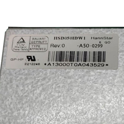 HSD050IDW1-A50-0299 5.0 ইঞ্চি 800*480 এলসিডি স্ক্রিন প্যানেল