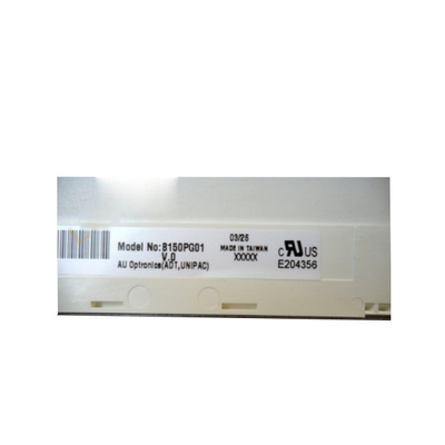 B150PG01 V0 15.0ইঞ্চি 1400*1050 এলসিডি ডিসপ্লে টিএফটি-এলসিডি স্ক্রিন