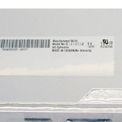 B141XG10 V0 14.1ইঞ্চি 1024*768LCD ডিসপ্লে TFT-LCD স্ক্রিন