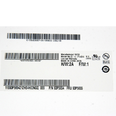 B141PW04 V0 HW2A 14.1 ইঞ্চি 1440*900 TFT-LCD স্ক্রিন LCD ডিসপ্লে
