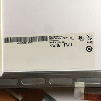 B141EW05 V2 14.1 ইঞ্চি 1280 * 800 এলসিডি ডিসপ্লে TFT-LCD স্ক্রিন
