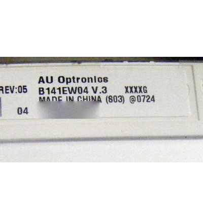 B141EW04 V3 14.1 ইঞ্চি 1280 * 800 এলসিডি ডিসপ্লে টিএফটি-এলসিডি স্ক্রিন