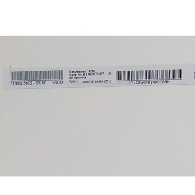 B140XTN07.3 14.0 ইঞ্চি 1366*768 ল্যাপটপের জন্য TFT-LCD স্ক্রিন
