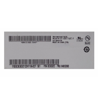 B140XTN03.3 HW4A 14.0 ইঞ্চি 1366*768 ল্যাপটপের জন্য TFT-LCD স্ক্রিন