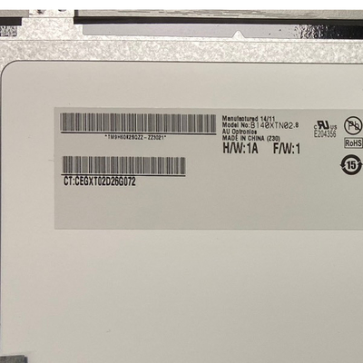 B140XTN02.8 14.0 ইঞ্চি 1366*768 ল্যাপটপের জন্য টিএফটি-এলসিডি স্ক্রিন