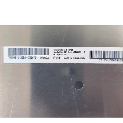 B140HAN06.1 14.0 ইঞ্চি 1920*1080 টিএফটি-এলসিডি স্ক্রিন ল্যাপটপের জন্য