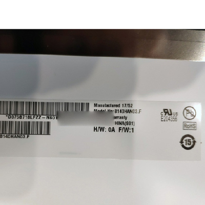 B140HAN03.F 14.0 ইঞ্চি 1920*1080 ল্যাপটপের জন্য এলসিডি স্ক্রিন ডিসপ্লে