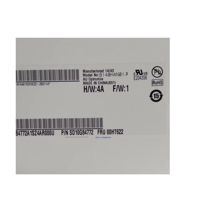 B140HAN01.3 14.0 ইঞ্চি 1920*1080 ল্যাপটপের জন্য এলসিডি স্ক্রিন প্রদর্শন