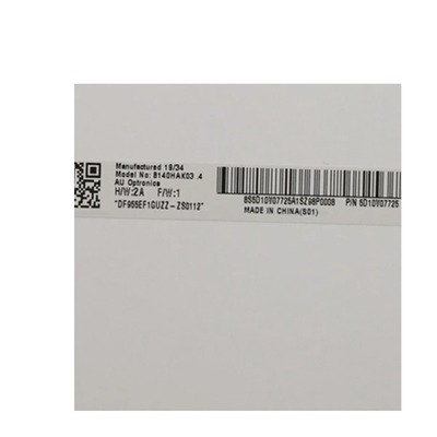 B140HAK03.4 14.0 ইঞ্চি 1920 * 1080 ল্যাপটপের জন্য এলসিডি স্ক্রিন প্রদর্শন