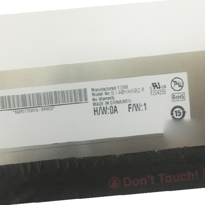 B140HAK02.0 14.0 ইঞ্চি 1920 * 1080 ল্যাপটপের জন্য এলসিডি স্ক্রিন প্রদর্শন