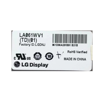 LA061WV1-TD01 6.1 ইঞ্চি এলসিডি ডিসপ্লে স্ক্রিন 800 * 480 এলসিডি প্যানেল মডিউল