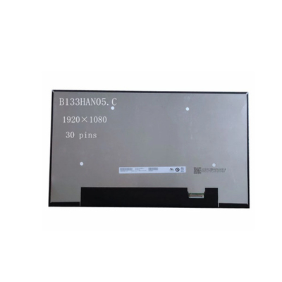 B133HAN05.C 13.3 ইঞ্চি 30 পিন 1920 * 1080 এলসিডি ডিসপ্লে মডিউল