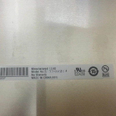B133HAK01.4 এলসিডি স্ক্রিন 13.3 ইঞ্চি 1920*1080 এলসিডি ডিসপ্লে