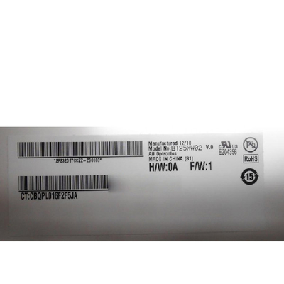 B125XW02 V0 13.0 ইঞ্চি 1366*768 টিএফটি-এলসিডি স্ক্রিন প্যানেল