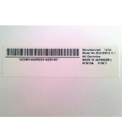 B121EW13 V1 1280*800 12.1 ইঞ্চি TFT-LCD স্ক্রিন প্যানেল