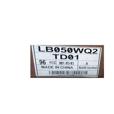 LB050WQ2-TD01 টিএফটি এলসিডি ডিসপ্লে স্ক্রিন গাড়ি নেভিগেশনের জন্য