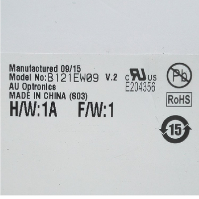 B121EW09 V2 1280*800 12.1 ইঞ্চি TFT-LCD স্ক্রিন প্যানেল