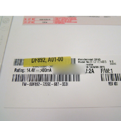 B121EW03 V0 12.1 ইঞ্চি TFT-LCD স্ক্রিন 1280*800 ল্যাপটপের জন্য