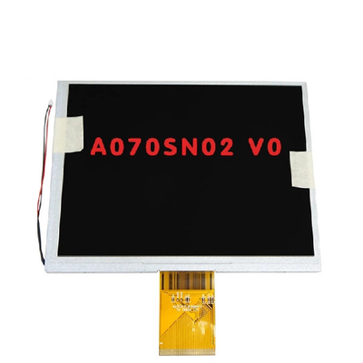 A070SN02 V0 7.0 ইঞ্চি 250 cd/m2 800*600 এলসিডি স্ক্রিন প্যানেল