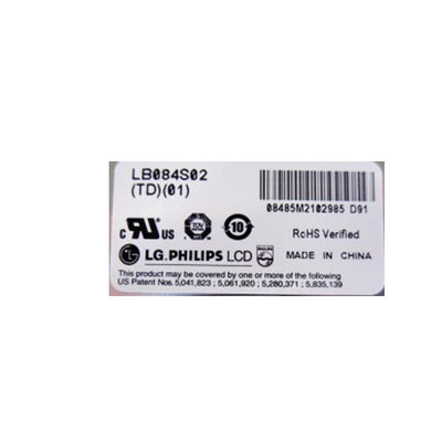 LB084S02-TD01 মূল 8.4 ইঞ্চি এলসিডি ডিসপ্লে স্ক্রিন