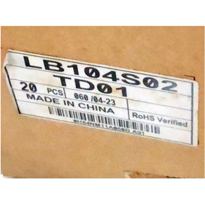 LB104S02-TD01 10.4 ইঞ্চি 800 * 600 এলসিডি ডিসপ্লে প্যানেল