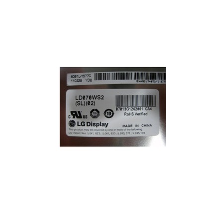 7.0 ইঞ্চি এলসিডি স্ক্রিন মডিউল LD070WS2-SL02 এলসিডি ডিসপ্লে প্যানেল