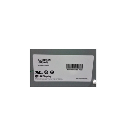 42.0 ইঞ্চি 1366 * 768 30 পিন 60Hz এলসিডি ডিসপ্লে LD420WXN-SAA1