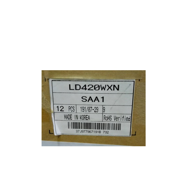 42.0 ইঞ্চি 1366 * 768 30 পিন 60Hz এলসিডি ডিসপ্লে LD420WXN-SAA1