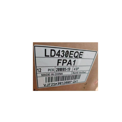LD430EQE-FPA1 43.0 ইঞ্চি 60Hz এলসিডি প্যানেল