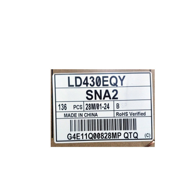 LD430EQY-SNA2 এলসিডি ডিসপ্লে প্যানেল 3840*2160 এলসিডি স্ক্রিন