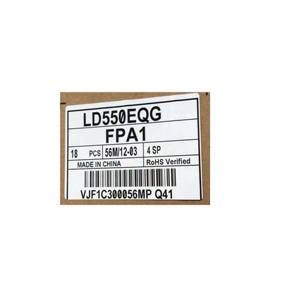 LD550EQG-FPA1 55.0 ইঞ্চি 3840*2160 রেজোলিউশন এলসিডি স্ক্রিন প্যানেল
