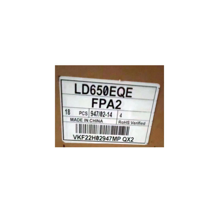 নতুন LD650EQE-FPA2 65.0 ইঞ্চি 3840*2160 এলসিডি প্যানেল স্ক্রিন