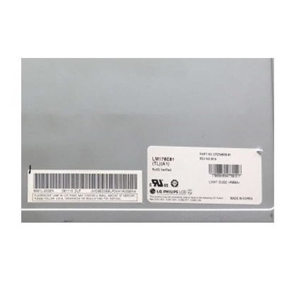 LM170E01-TLA1 17.0 ইঞ্চি এলসিডি প্যানেল 1280 * 1024 এলসিডি ডিসপ্লে