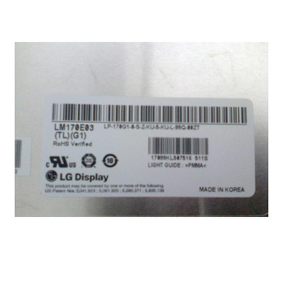 LM170E03-TLG1 17.0 ইঞ্চি এলসিডি প্যানেল 1280*1024 এলসিডি ডিসপ্লে