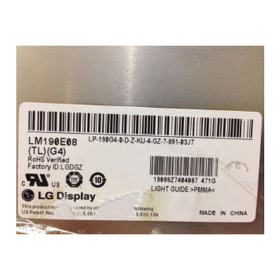 LM190E08-TLG4 নতুন 19.0 ইঞ্চি এলসিডি স্ক্রিন প্রদর্শন