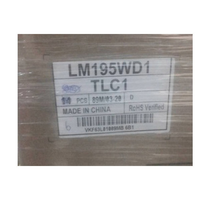 LM195WD1-TLC1 19.5 ইঞ্চি এলসিডি প্যানেল 1600 * 900 এলসিডি ডিসপ্লে
