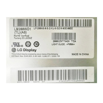 LM200WD1-TLA5 20.0 ইঞ্চি এলসিডি স্ক্রিন ডিসপ্লে