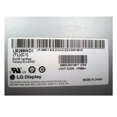 LM200WD1-TLC1 20.0 ইঞ্চি এলসিডি প্যানেল ডেস্কটপ স্ক্রিন ডিসপ্লে জন্য 1600 * 900