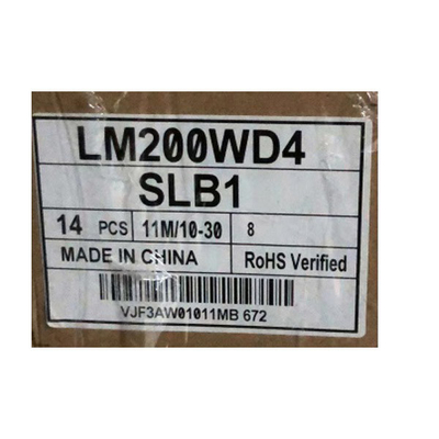 LM200WD4-SLB1 20.0 ইঞ্চি 1600 * 900 আইপিএস এলসিডি স্ক্রিন প্রদর্শন