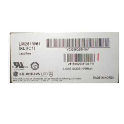 LM201W01-SLC1 টিএফটি এলসিডি মডিউল এলজি জন্য 20.1 ইঞ্চি এলসিডি প্যানেল