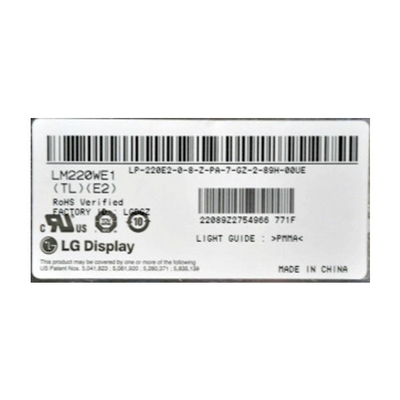 LM220WE1-TLE2 মূল 22.0 ইঞ্চি 1680*1050 এলসিডি ডিসপ্লে স্ক্রিন