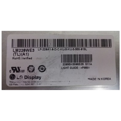 LM220WE3-TLA1 22.0 ইঞ্চি 1680*1050 এলসিডি প্যানেল মডিউল