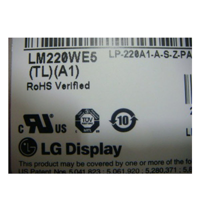 LM220WE5-TLA1 ২২.০ ইঞ্চি এলভিডিএস ৩০ পিন এলসিডি স্ক্রিন মডিউল