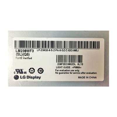 LM230WF3-SLQ5 23.0 ইঞ্চি 1920*1080 এলসিডি প্যানেল স্ক্রিন