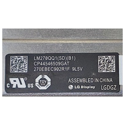 ম্যাকবুক A1419 এর জন্য LM270QQ1-SDB1 এলসিডি স্ক্রিন প্রদর্শন