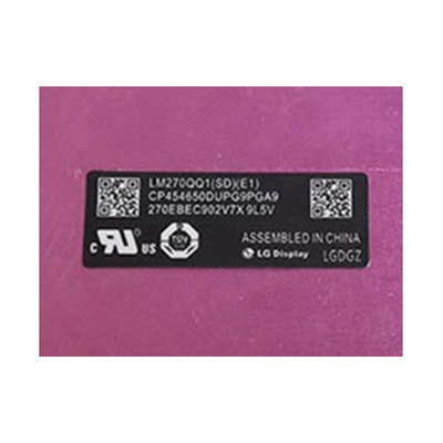 LM270QQ1-SDE1 ২৭.০ ইঞ্চি ৫১২০*২৮৮০ টিএফটি এলসিডি স্ক্রিন মডিউল