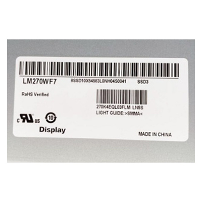 LM270WF7-SSD3 ২৭.০ ইঞ্চি আইপিএস এফএইচডি ডিসপ্লে এলসিডি স্ক্রিন প্যানেল