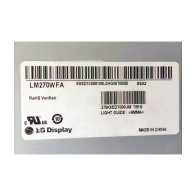 LM270WFA-SSA2 27.0 ইঞ্চি 1920*1080 এলসিডি টাচ স্ক্রিন মডিউল
